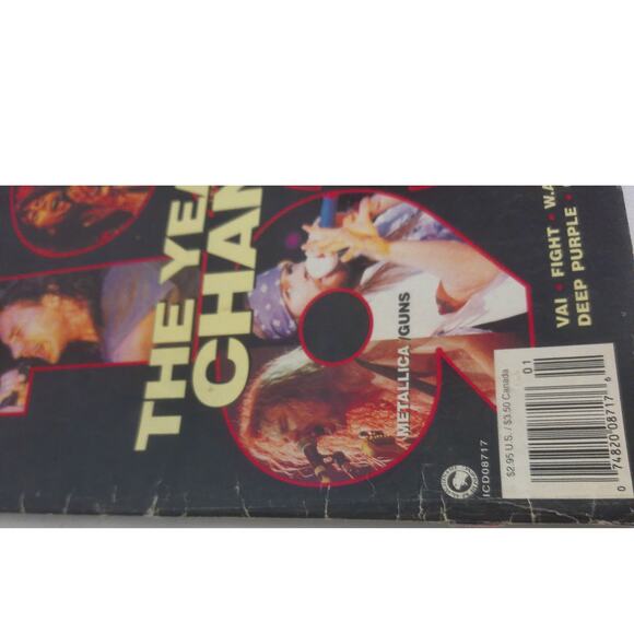 Screamer Magazine Heavy Metal November 93 January 94 October 92 SET OF 3 - Picture 10 of 10